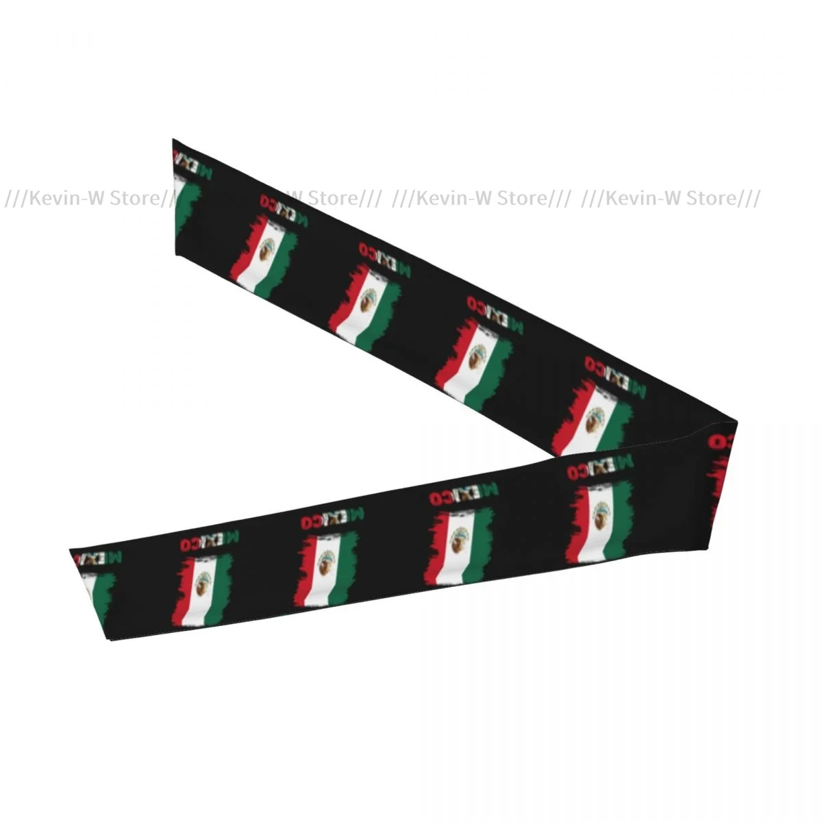 Tie Headbands Vintage Mexico Michoacan Mexican Flag Sports Head Band Athletic Sweatband Bandana Sweat Wicking