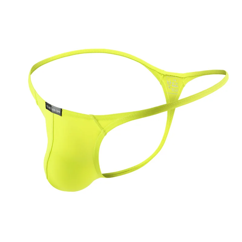 الرجال ثونغ T-الظهر U محدب الحقيبة الملابس الداخلية السروال منخفضة الخصر سراويل للرجل حزام رياضي الملابس الداخلية ملخصات ملابس داخلية بيكيني