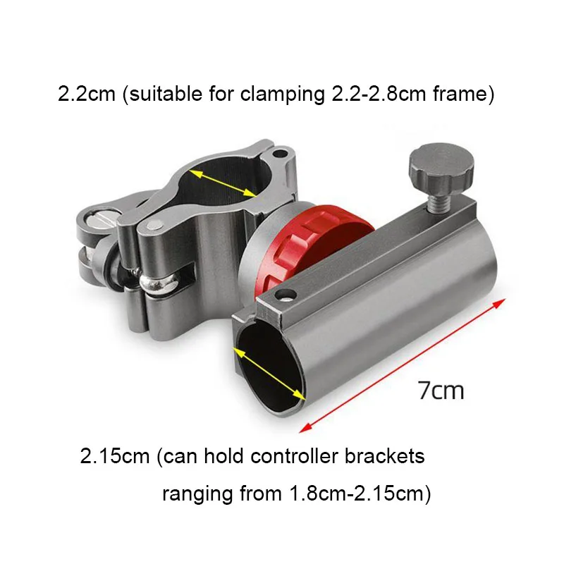 Electric Wheelchair Controller Bracket Rear Control Clamp Rear Bracket Clip Wheelchair Controller Accessories Frame Clip - view 3
