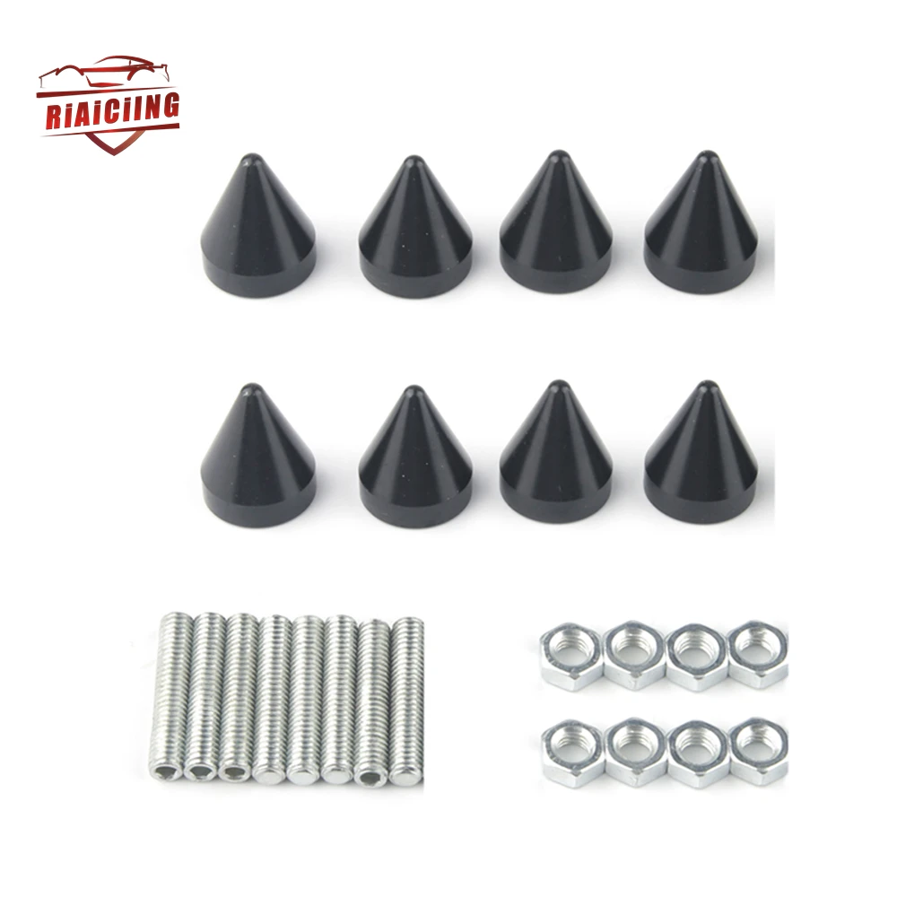 

8 шт., 1 комплект, болты для автомобильного номерного знака