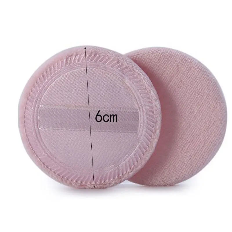 10pcs Professional Round Shape Facial Face Body Powder Foundation Puff Portable Soft Cosmetic Puff Makeup Foundation Sponge