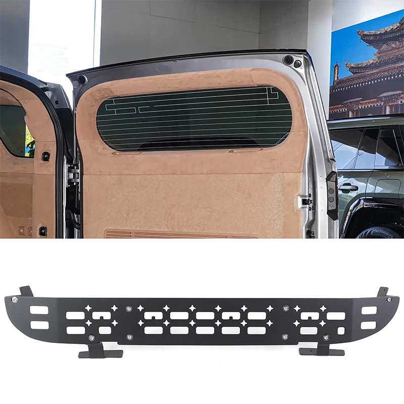 For MHERO II MHERO M817 2025 2026+ Aluminum Alloy Car Rear Door Tailgate Window External Baffle Extra Storage Space Accessories