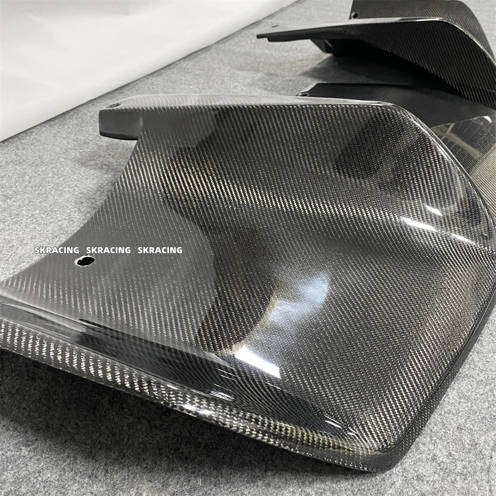 Carbon Fiber Rear Bumper Difusor, Real Lip Bodykit, Kits de carroceria do carro, Acessórios para automóveis, Trims Parts, Fits para Audi R8, 2008-2015