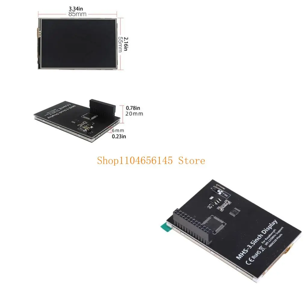 

5ASD 3,5 -дюймового 320x480 ILI9486 сенсорные экраны для Raspberrypi 4B/3B+ Правление разработки