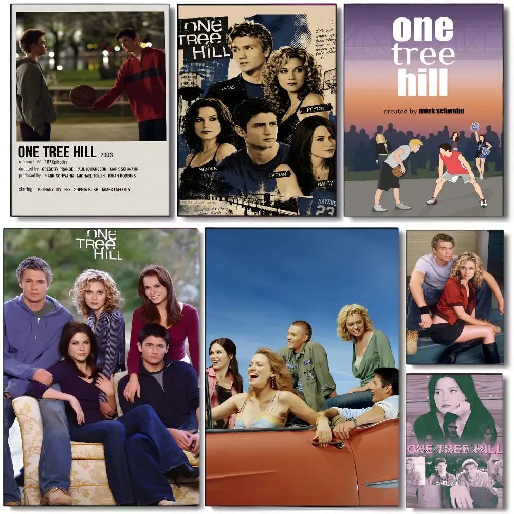 Teen TV Series O-One Tree Hill Poster Wall Art Print Art Suitable for Living Room Bedroom Bar Parlor Home Decor Gift