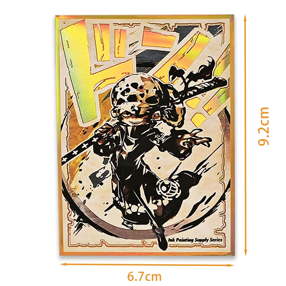 30PCS Board Game Laser Holography Card Protector Card Sleeves Cover 67x92mm Ideal for TCG/Trading Cards-Toys Holiday Gifts