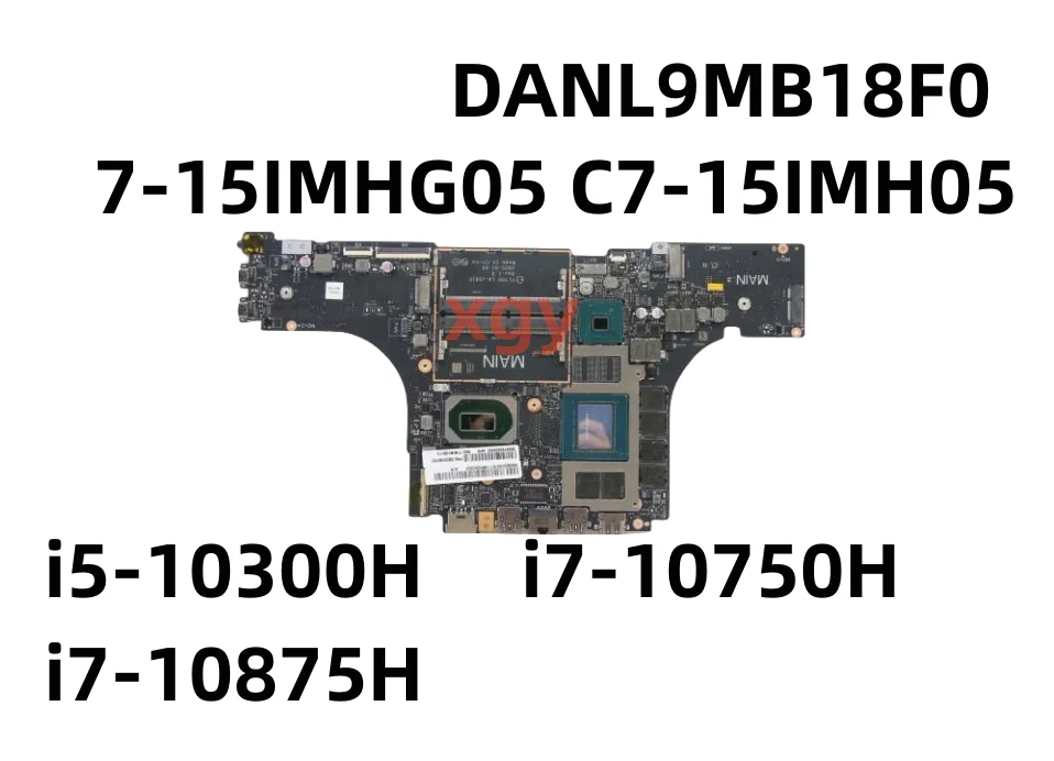 

For Lenovo 7-15IMHG05 C7-15IMH05 Notebook Mainboard Laptop Motherboar 5B20S44491 5B20S44494 LA-J561P i5 i7 11th Gen 100% Test OK