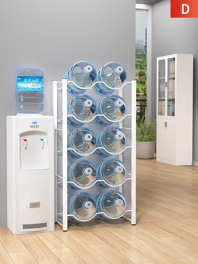 Water Barrel Stand Independent Placement Mineral Water Storage Rack Office Place Pure Water Storage Cabinet Kitchen Utensils