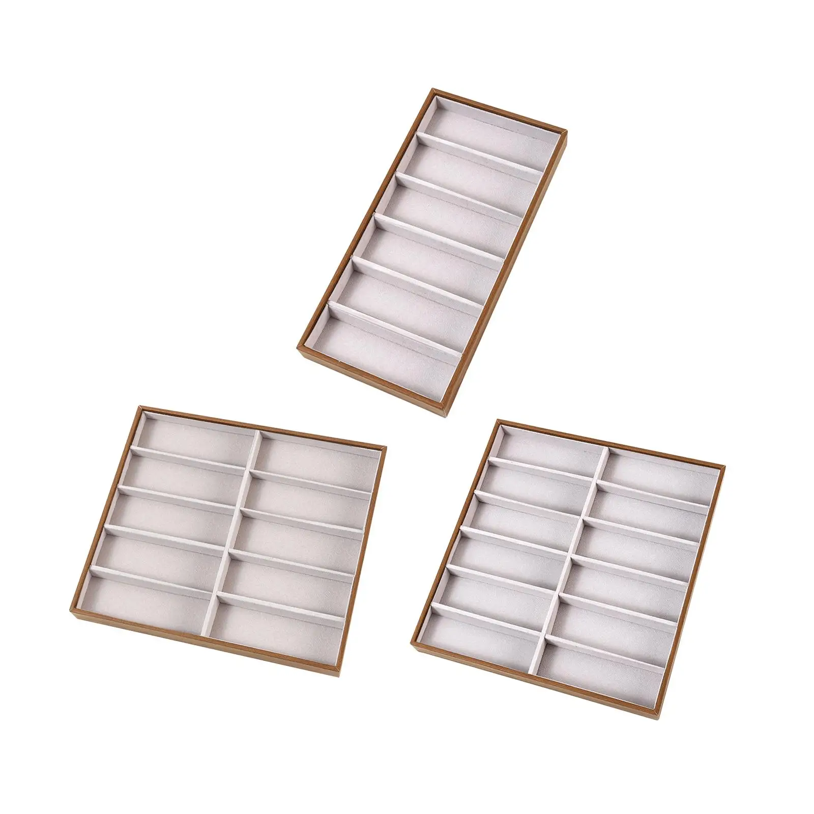 Glasses Display Tray Glasses Storage Box for Eyewear Sunglasses Bead Pendant