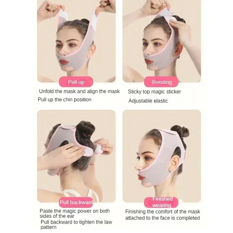 Gesichts verband Gesichts abnehmen Lifting Straffung maske verbessern Doppel kinn Wange Verzögerung Durchhängen v Shaper Line Gerät Schönheit Gesundheit