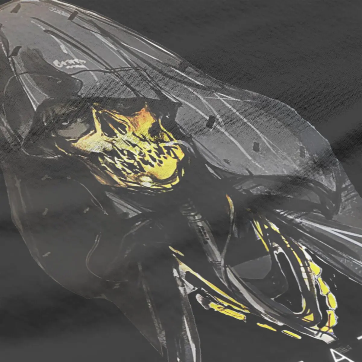 Higgs Death Stranding 100% Baumwolle Vintage Hideo Kojima plus Größe Hideo Kojima Metall Ausrüstung solide Grafik Hemden Herren Kleidung