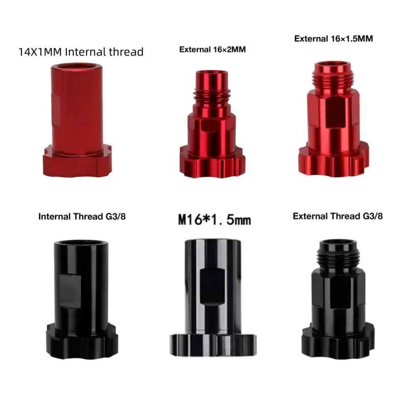 for Red Aluminum Gun Pot Spray Gun Adapter Tool Paint Gun Disposable Leave-in Pot Adapter