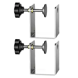 2Pcs Portable Drawer Front Clamps Cabinet Hardware Front Installation Clips Adjustment for Cabinet Furniture