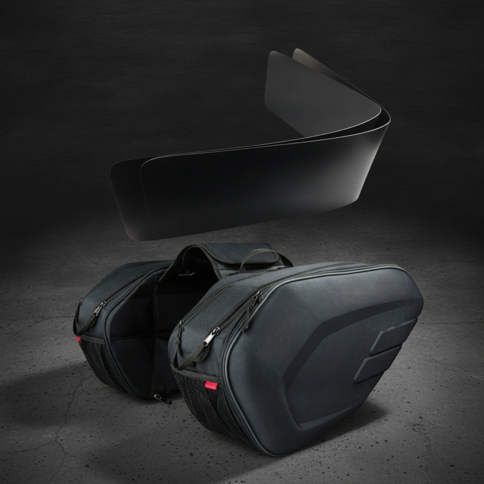 Motorcycle Saddle Bag Safeguarding Motorcycle Saddlebag Saddle Bag with Carry Handle Spacious Luggage Tear Resistant