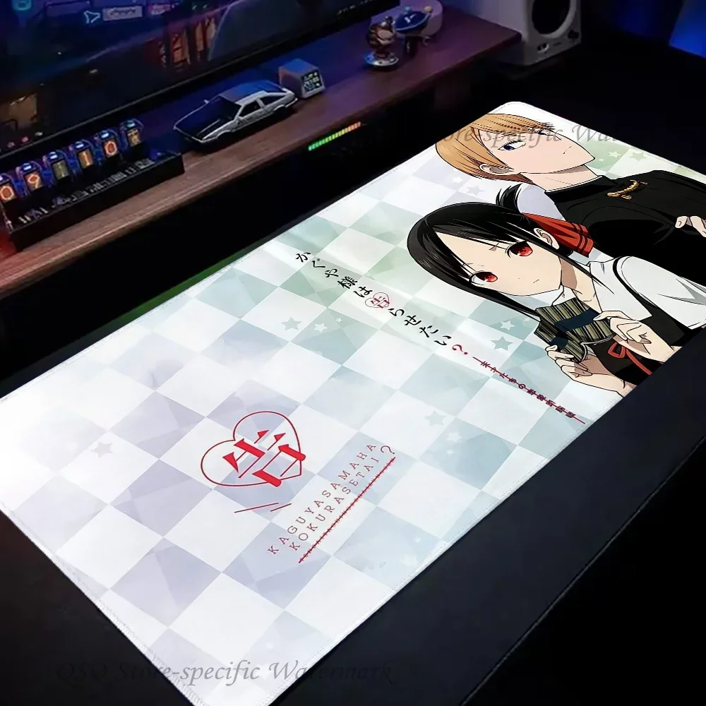 1pc Kaguya Sama Love Is War AnimationMouse Mat Desk Mat With Pad Gaming Accessories Prime Gaming XXL Keyboard Pad Padding Mat