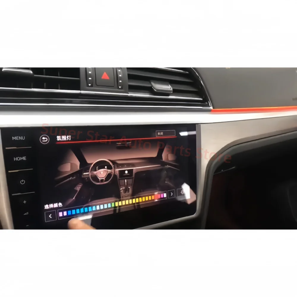 Custom For Volkswagen VW Tiguan/T-ROC/Jetta Ambient Light Upgrade Car Interior Decor Lighting Decorative strip Car accessories
