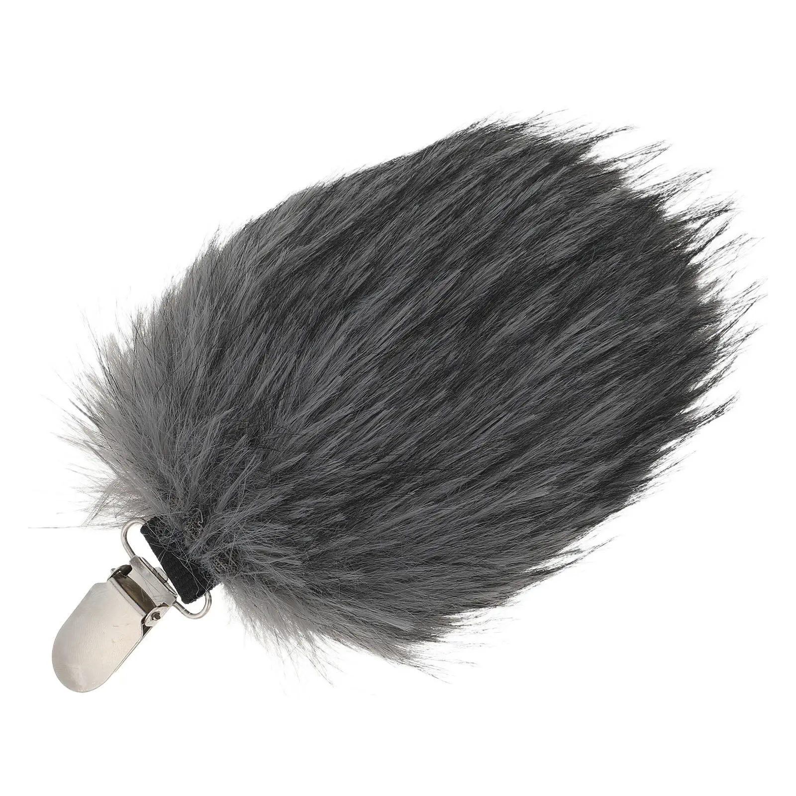 Clip-On Fluffy Tail Simulation Animal Tail Faux Bear Tail Cosplay Costume Accessory For Halloween Party Pretend Play Props 6
