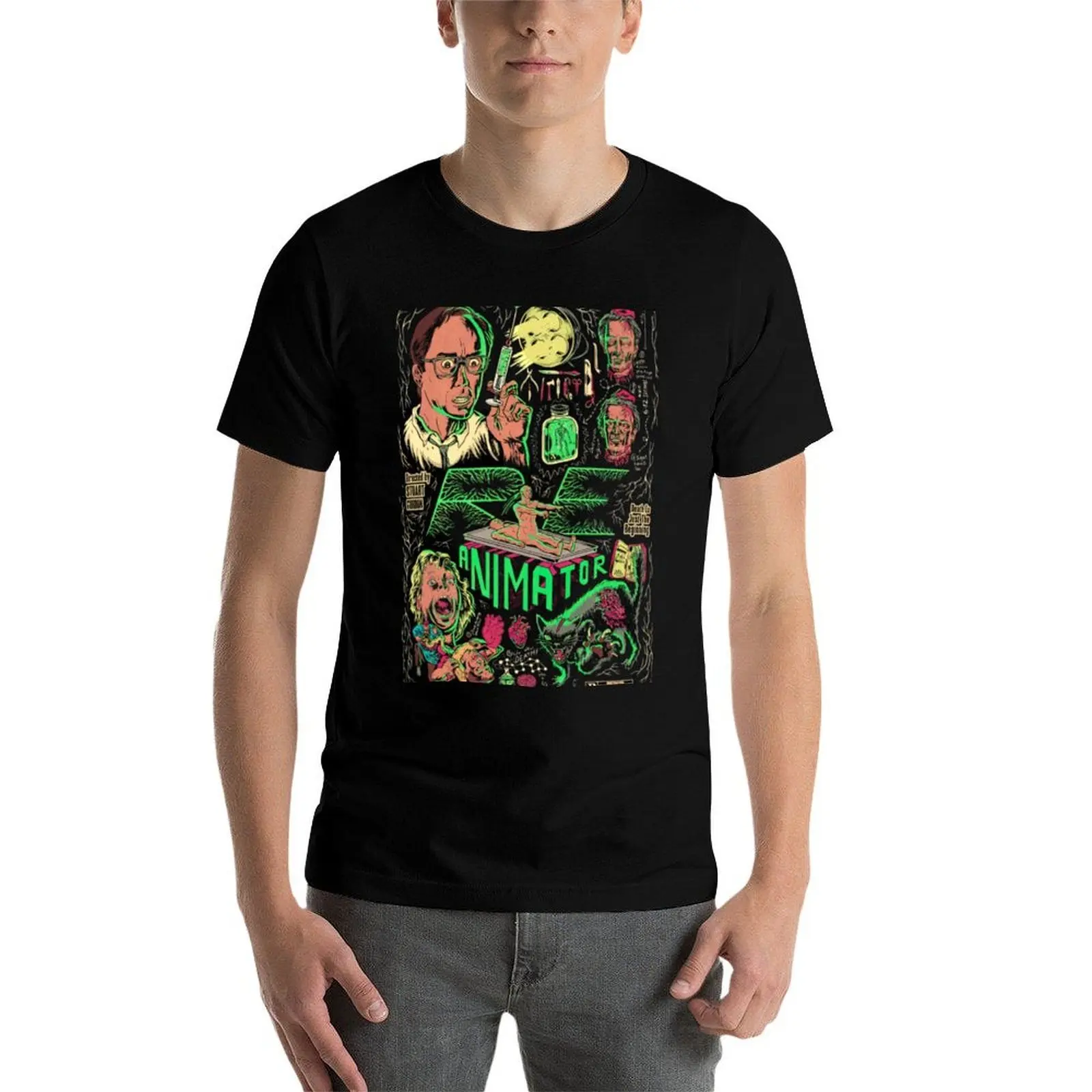 

Re-Animator Herbert West T-Shirt man t shirts for men casual man t shirt heavy cotton T-Shirt