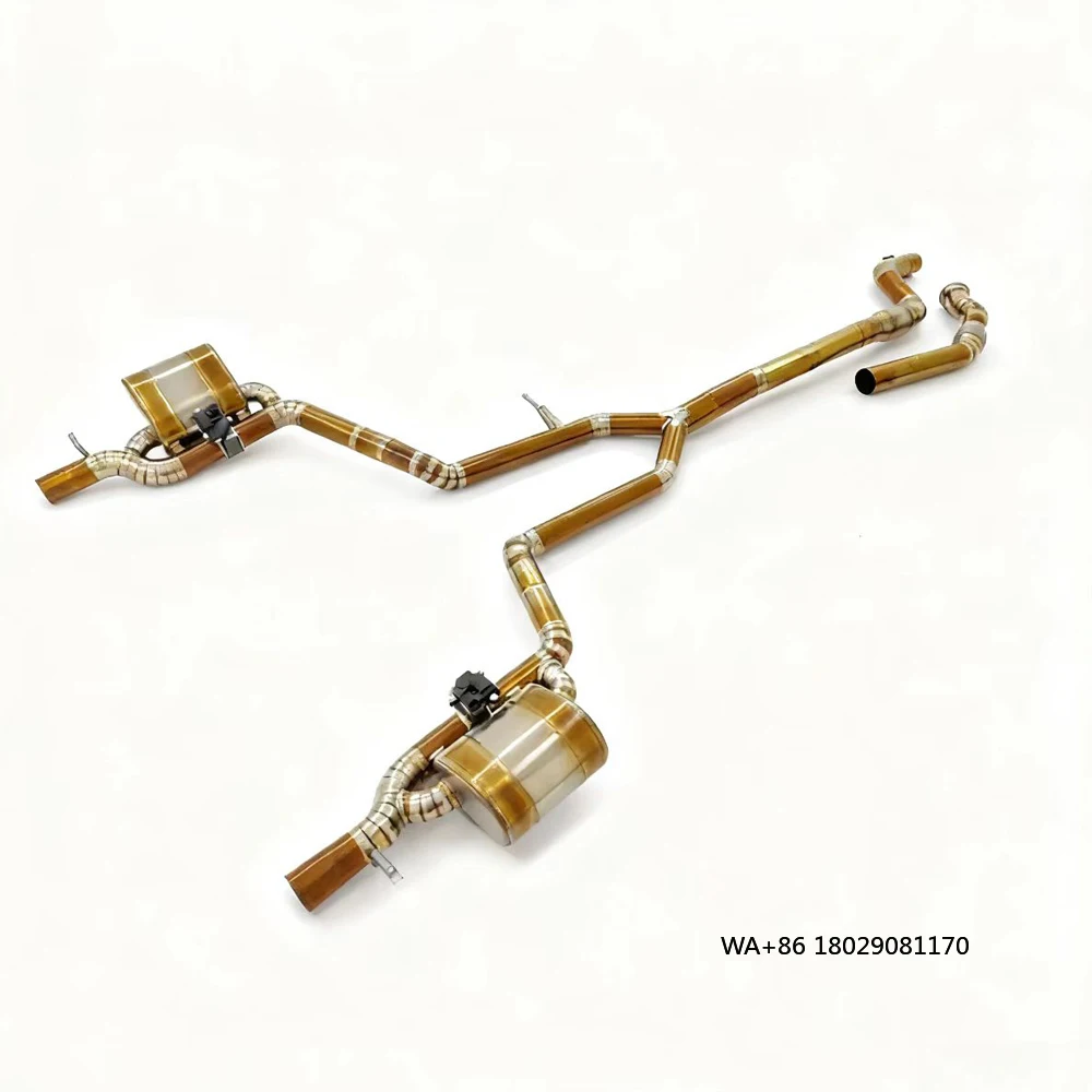 

Титановый выпуск Catback с клапаном для GT43 GT53 E53 CLS53 GLS53 CLE53 GLE53 M256 3.0T OEM Высокое качество