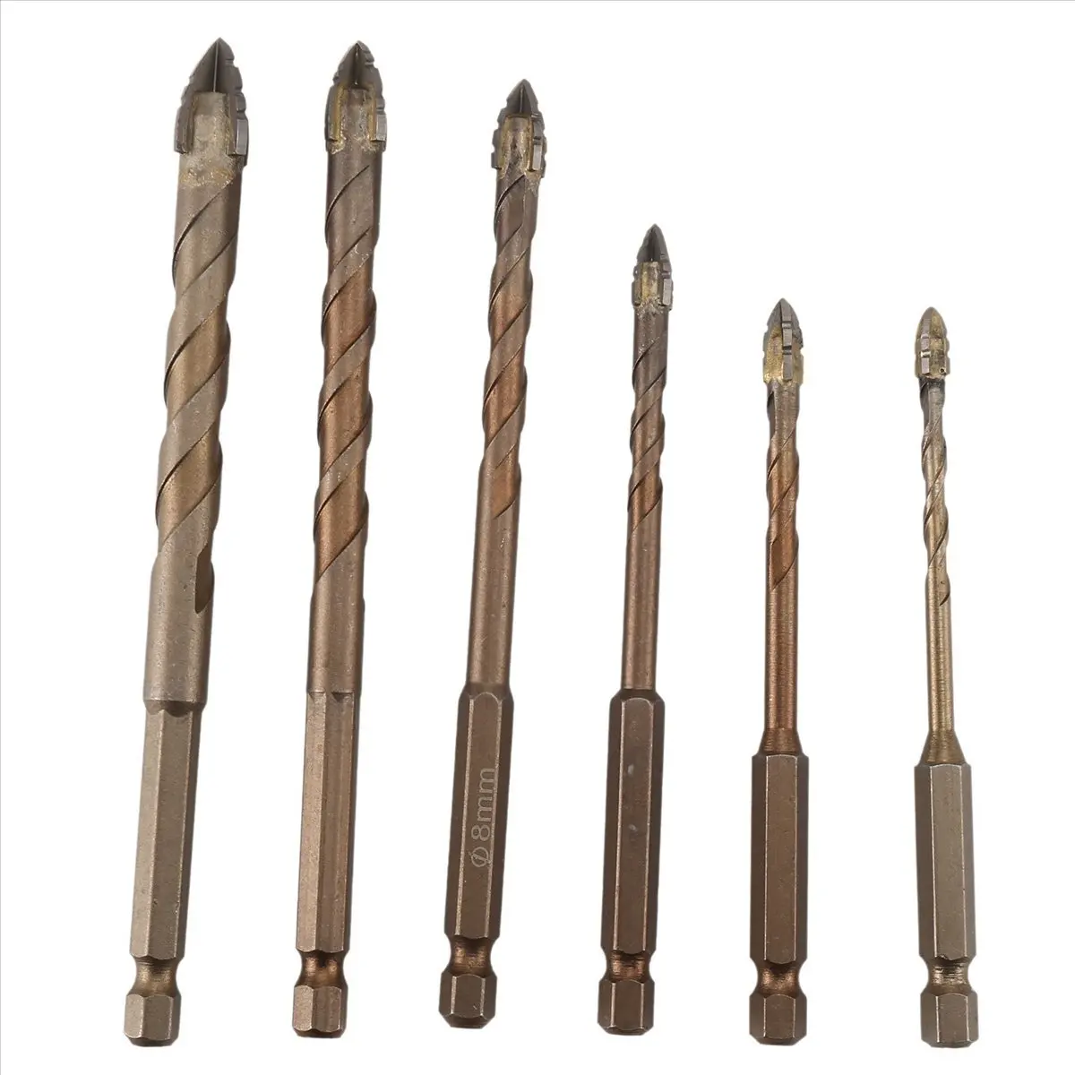 Top Sale Four-Flute Eccentric Drill Bit, Four Edged Serrated Eccentric Drill, Four-Flute Eccentric Drill Bit