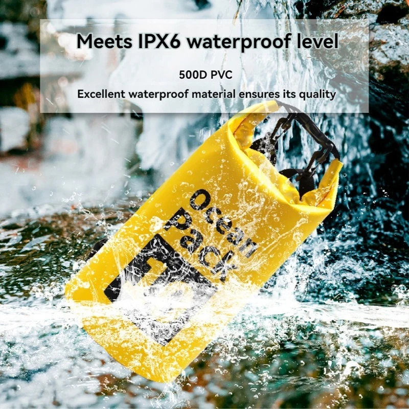 3L 5L مقاوم للماء حقيبة جافة لقوارب الكاياك تتبع النهر السباحة الرحلات القوارب العائمة حقائب الجيم اكسسوارات الشاطئ تجمع الأسماك