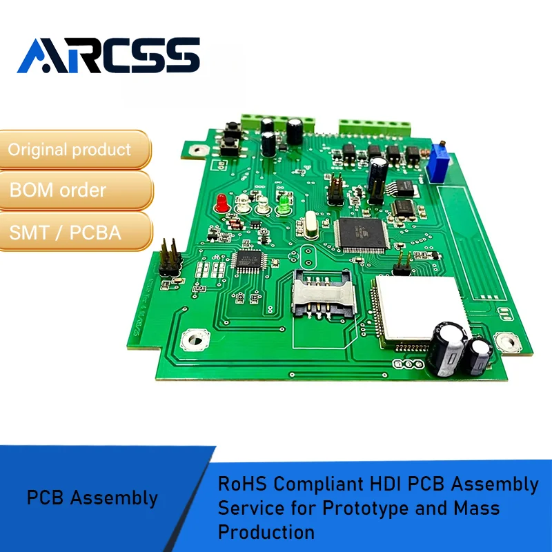 خدمة تجميع ثنائي الفينيل متعدد الكلور المتوافقة مع RoHS للنماذج الأولي والإنتاج الشامل