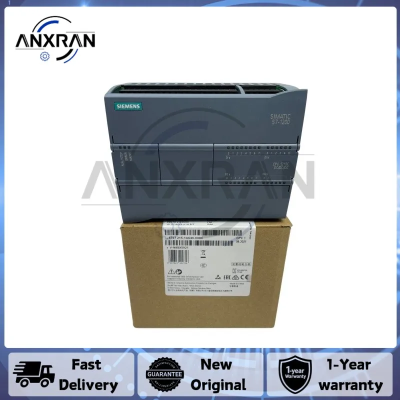 Nuevo y Original para Siemens SIMATIC S7-1200 CPU 1215C 6ES7215-1AG40-0XB0 Módulo PLC de CPU Compacto