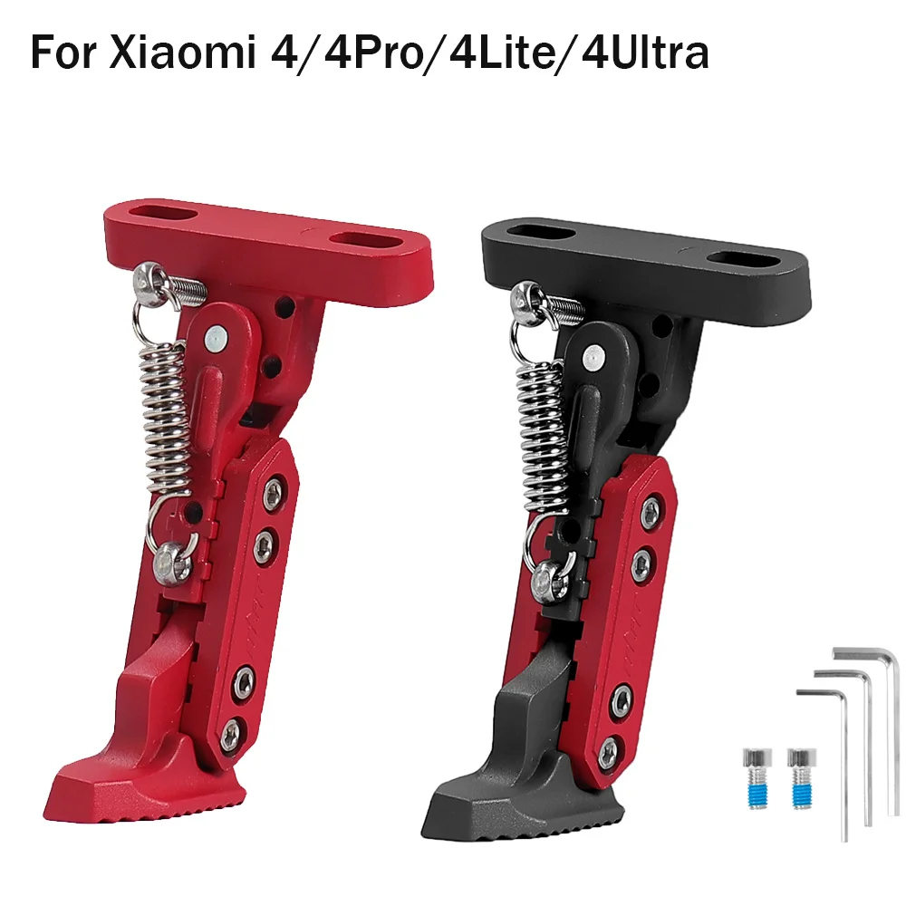 Electric Scooter Kickstand Extendable Foot Support Scooter Side Parking Stand Compatible For Xiaomi 4/4Pro/4Lite/4Ultra