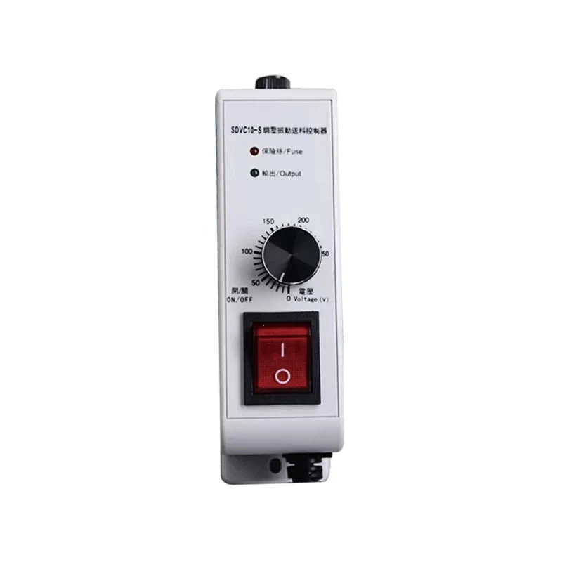 SDVC10-S Vibratory Feeder Controller Adjustable Voltage Vibratory Bowl Speed Regulator Vibration Plate Governor
