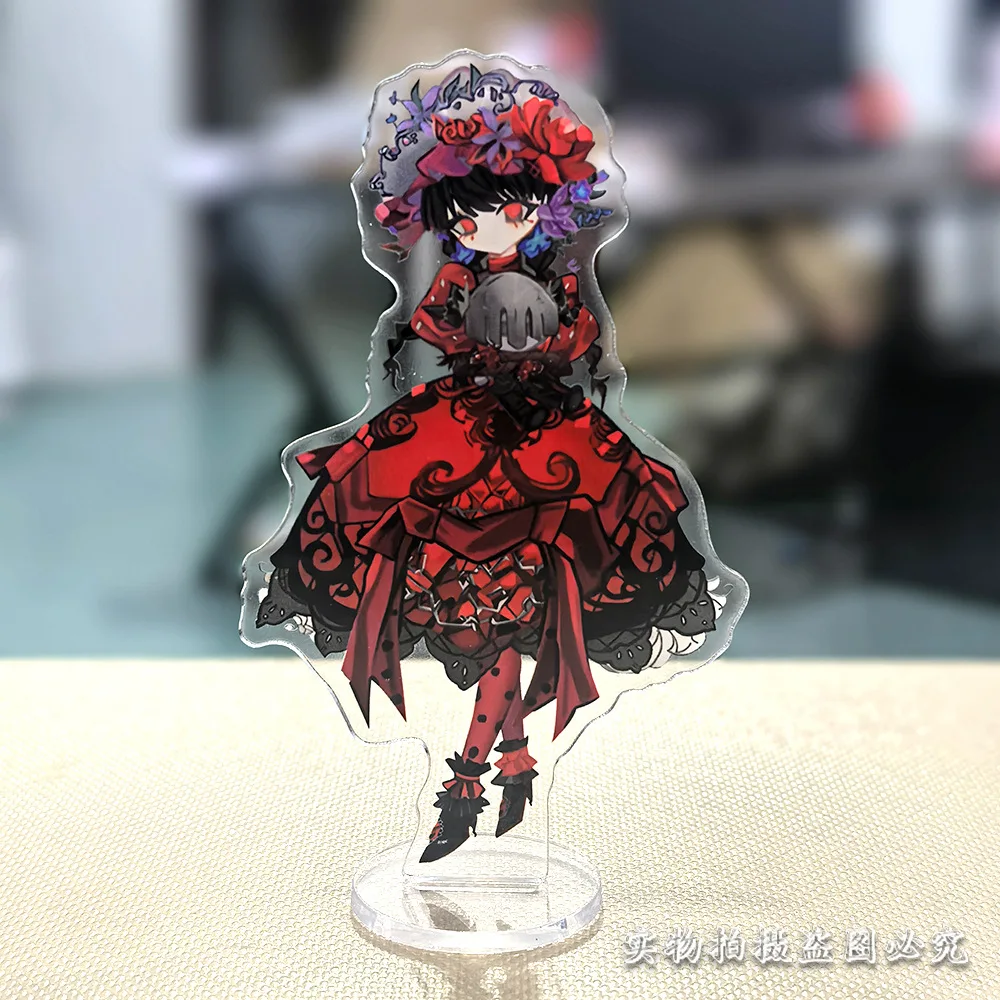 الهيب هوب أنيمي الهوية الخامس DIY حامل لعبة الاكريليك الشكل محظوظ ذاكرة الفتاة إيما أوديل لوحة زخارف مكتب دمية على شكل عروسة #3