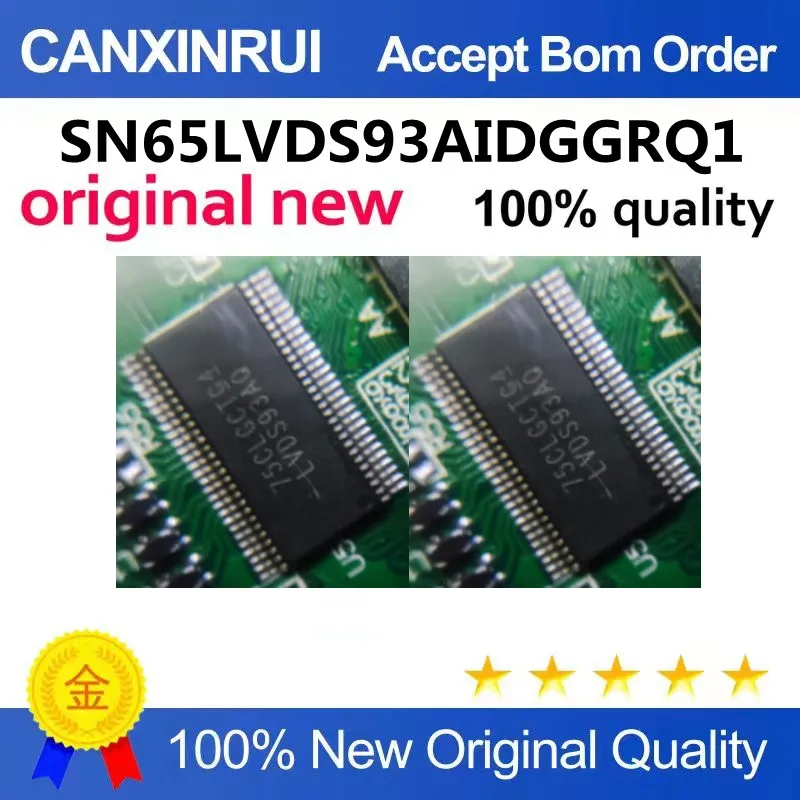 (5-100piezas) New Original SN65LVDS93AIDGGRQ1 LVDS93AQ Interface Desizer Chip TSSOP56