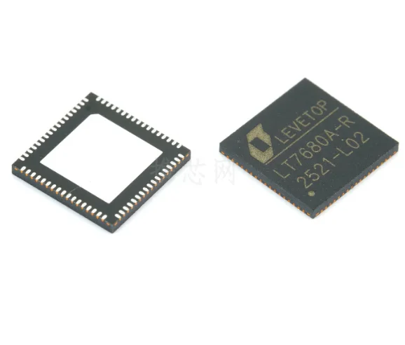The brand-new original LT7680A-R QFN-68 chip supports a 1280*1024 display control chip for LCD driving.