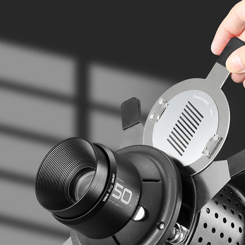 Photography Accessories OT1 Conical Snoot Photo Optical Condenser DIY Light Shadow Template Model Photo Shoot Background Effect