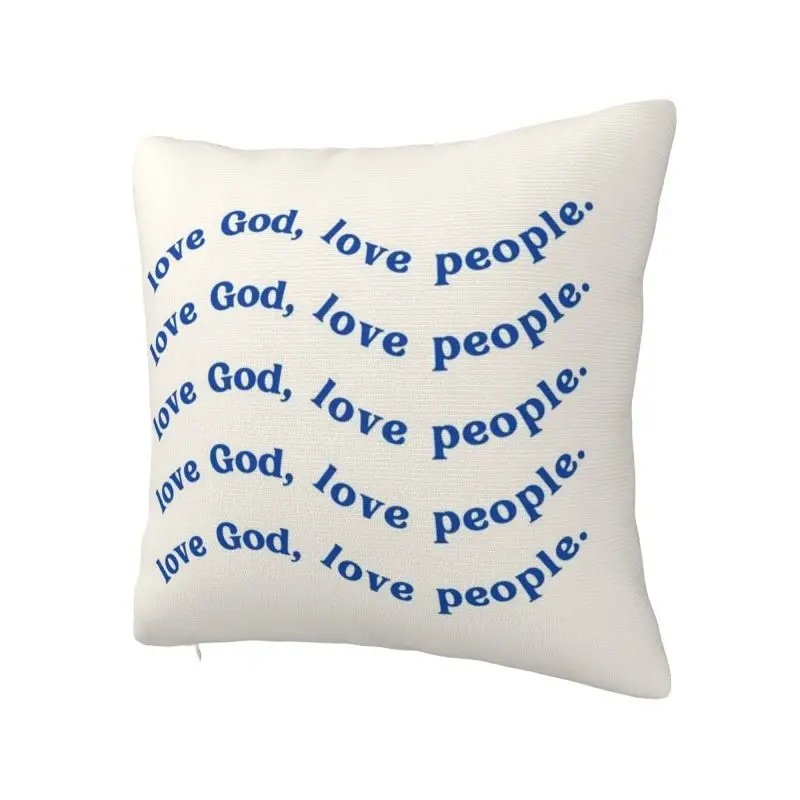 Custom Nordic Style Christ Jesus God Throw Pillow Case Home Decorative Square Cushion Cover Pillowcover for Living Room