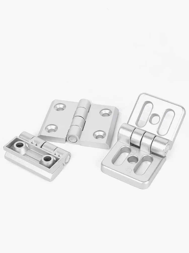 1pcs 3030 3040 4040 4545 Zinc Alloy Hinges Aluminum Profile Accessory Door Hinge Connector For Aluminum Profile Extrusion