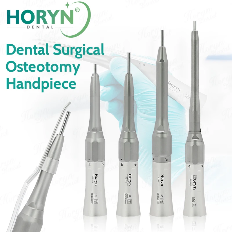 Dental Low Speed Handpiece 20 degree Angle Micro Surgery Surgical Straight Handpiece Dentist Tools