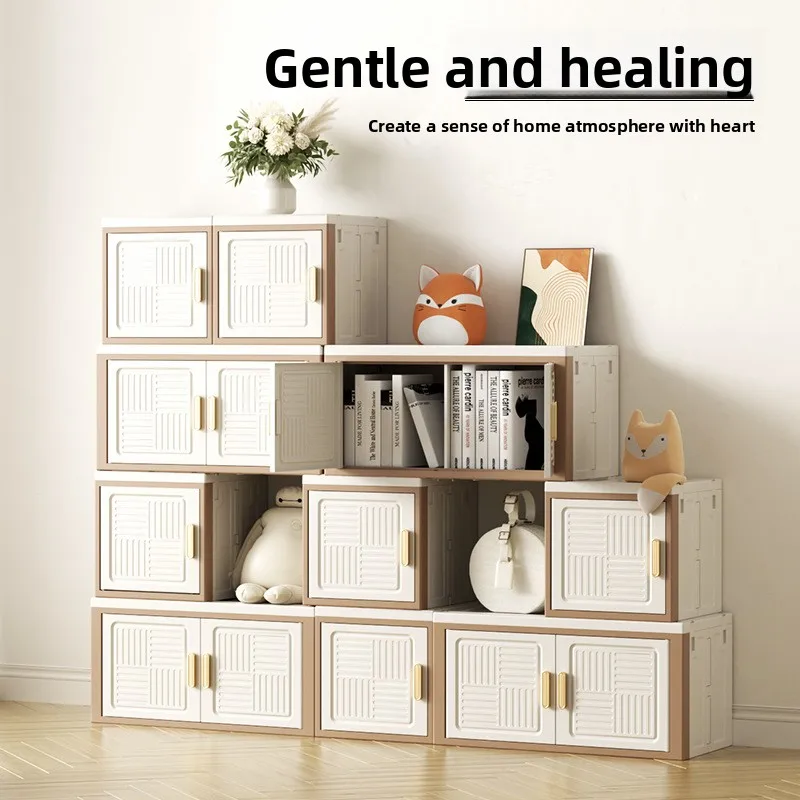 Storage cabinets, lockers, household toys, living room folding narrow slit, stairwell storage cabinets, storage box