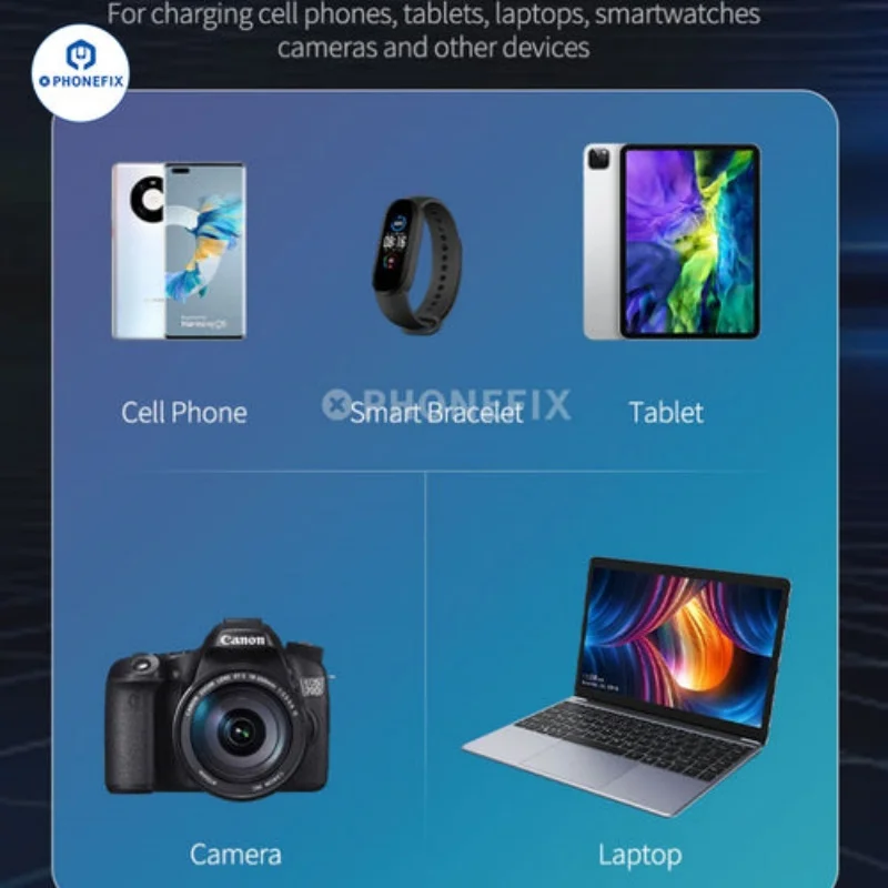 Mechanic-cargador magnético inalámbrico para teléfono móvil, dispositivo electrónico de carga superrápido con pantalla LCD multipuerto PD de 100W para Iphone, Xiaomi y Samsung