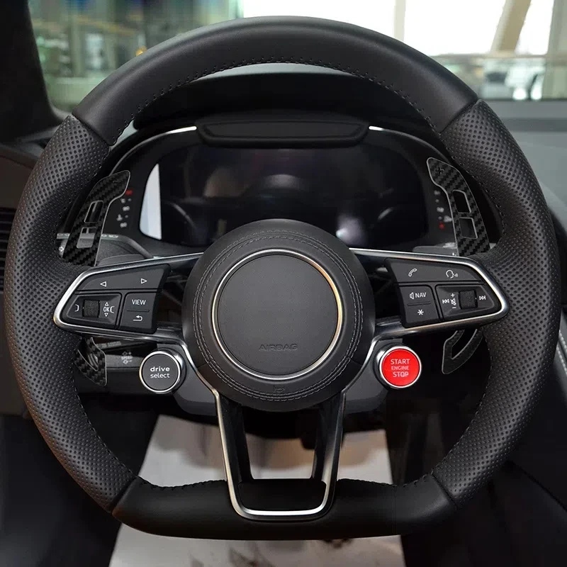 カスタマイズされた磁気シフトパドルアウディ R8 TT TTRS ステアリング