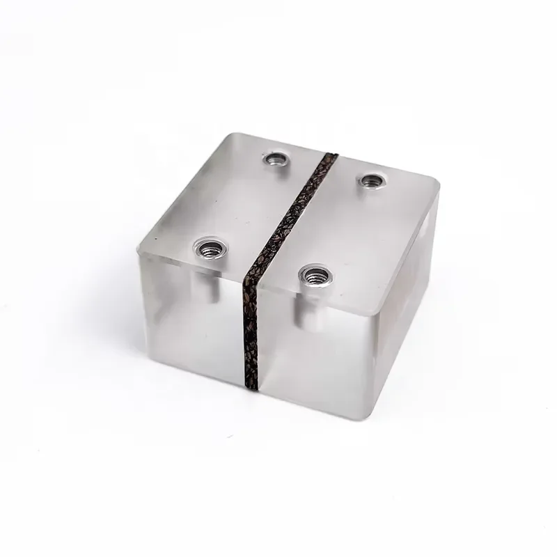 Eintik M2probe NDT phased array wedge, AOD customizable for corner beam inspection, aut probe wedge protection high quality