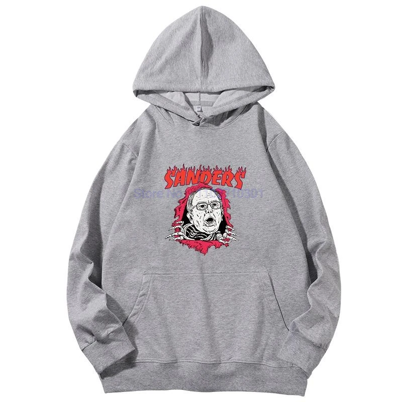 

Толстовки с капюшоном Bernie Sanders Make America Skate Again, хлопковые толстовки с капюшоном, мужская одежда