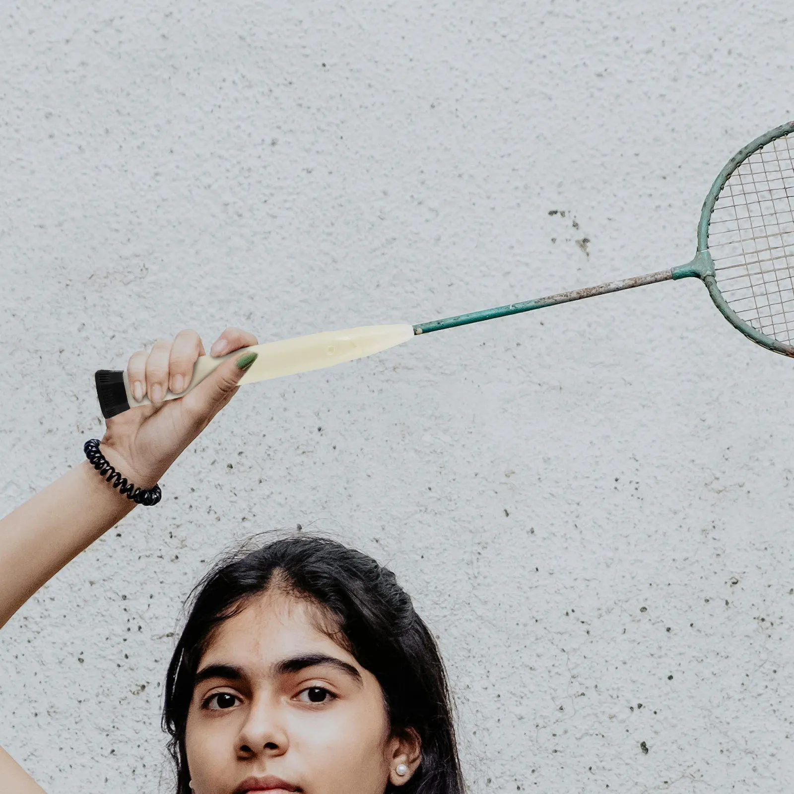 

1Set Sturdy Plastic Badminton Racket Grip Replacement Smooth Edge Handle Cover Easy Install Long Life Badminton Supply Grip Tape