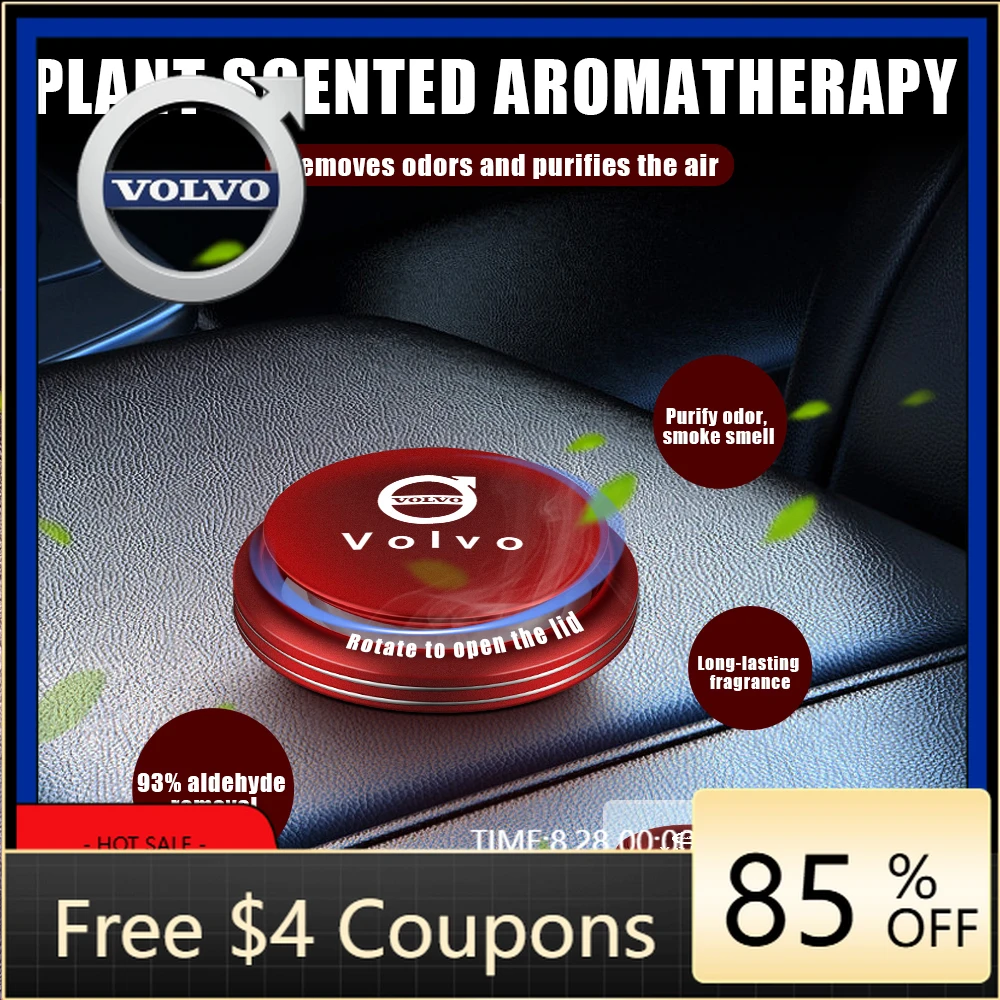 

Автомобильный освежитель воздуха 2026: твердый парфюм, вращающийся ароматизатор, декоративные аксессуары для Volvo XC90, XC60, C30, T6, S60, C70