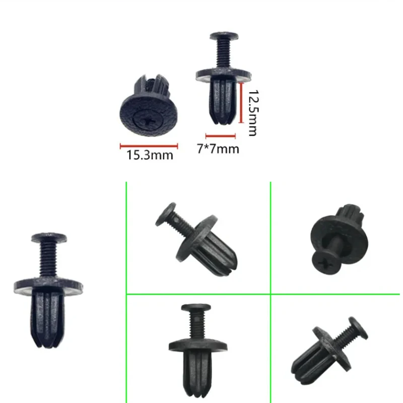 

20Pcs Auto Fastener Plastic Screw Automotive Push Retainer Door Panel Trim Clips For Honda 91550-SH3-003 C36