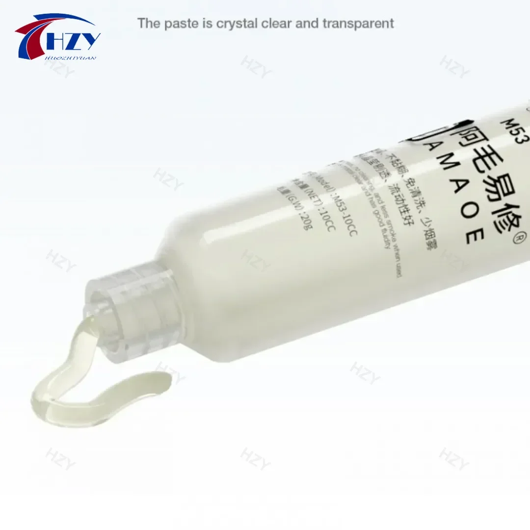 Amaoe M53 M50 10CC Solder Flux Syringe Soldering Paste Welding Flux With 2 Needle for Mobile Phone Laptops CPU BGA Tools