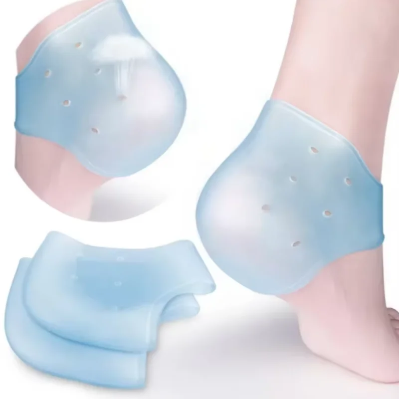 Silikon-Fersenprotektoren Weiche Gepolsterte Sohlenpolster Komfort-Fußbett-Pads Tragbares Fußzubehör für den Alltag – Detail 3