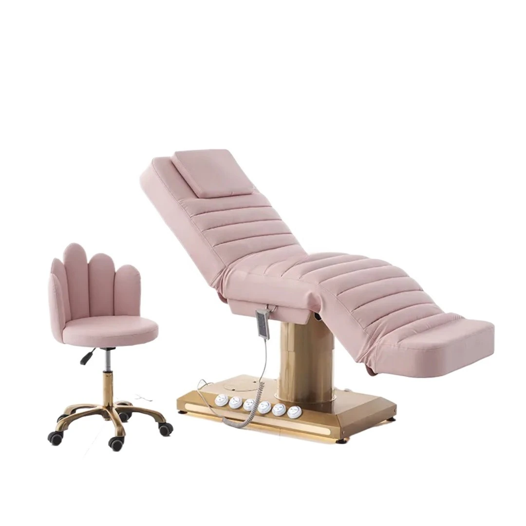 Facial Smart Beauty Salon Spa Chair, Eyelash Treatment Furniture, Table, Bed, Luxury Electric Lift Mechanism