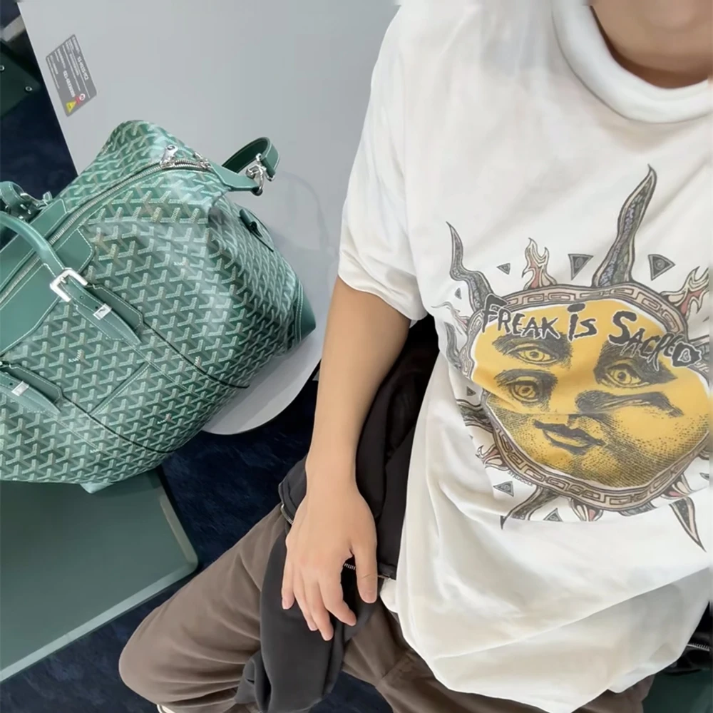 Yao Fashion SAINT OF Michael Joint Design CPFM 24AW Harajuku Style Oversize Vintage Tee Tops T Shirt