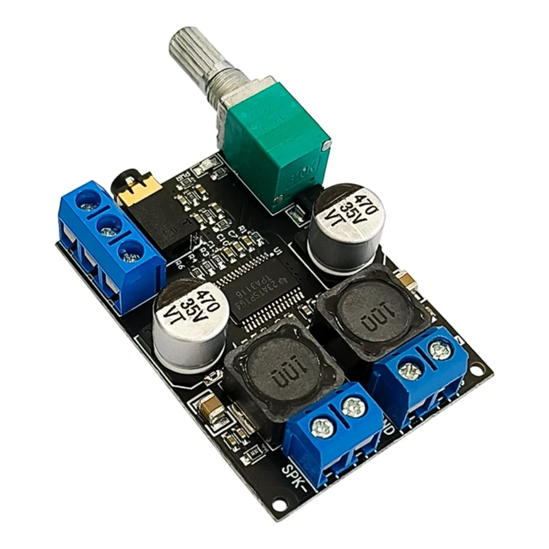 Digital Amplifier Board High-Power 60W-12/24V Mono Class D HiFi-Subwoofer Module