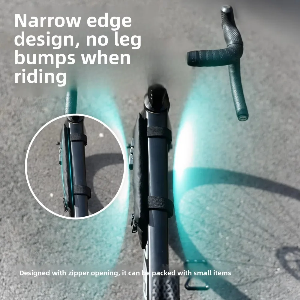 

Водонепроницаемая сумка для велосипеда под трубкой, противоугонная, сверхлегкая, с паролем, регулируемые ремни, боковое крепление